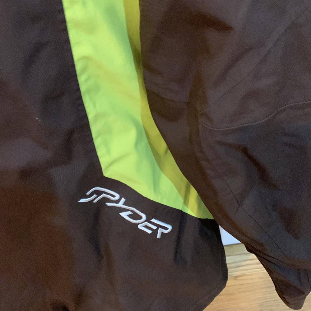 Spyder Shell Ski Jacket, Size Medium - image 7